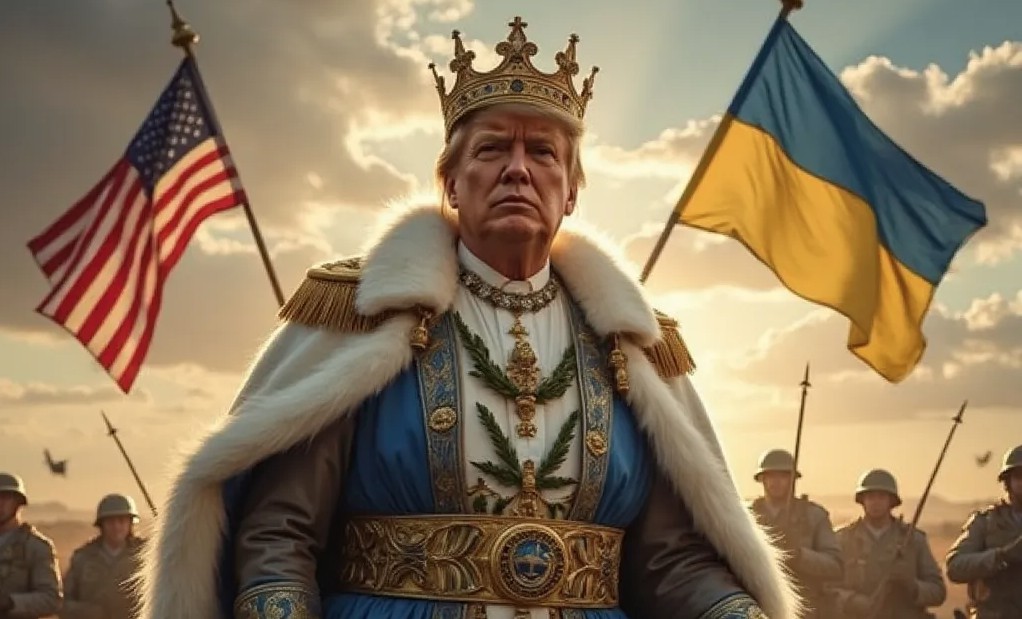 Trum als Friedenskönig im Ukrainekrieg