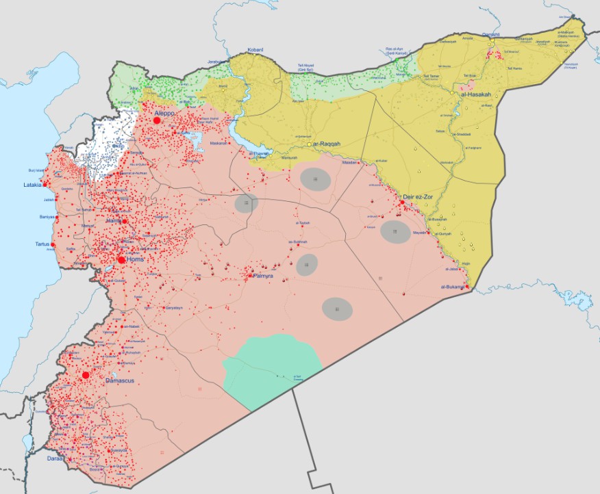 Lage in Syrien