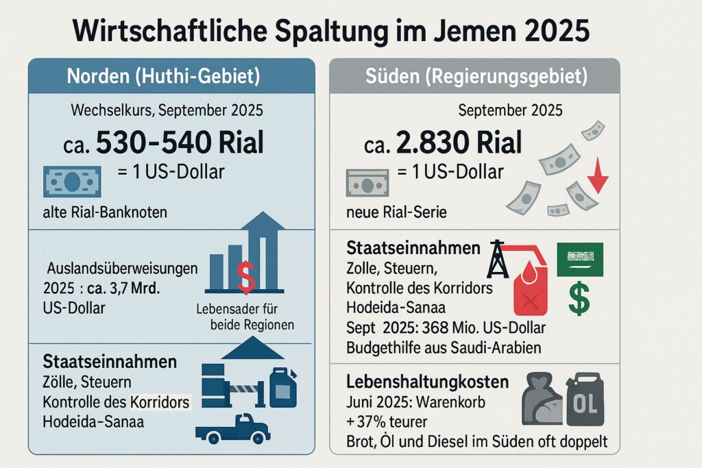 Wirtschaft Jemen 2025
