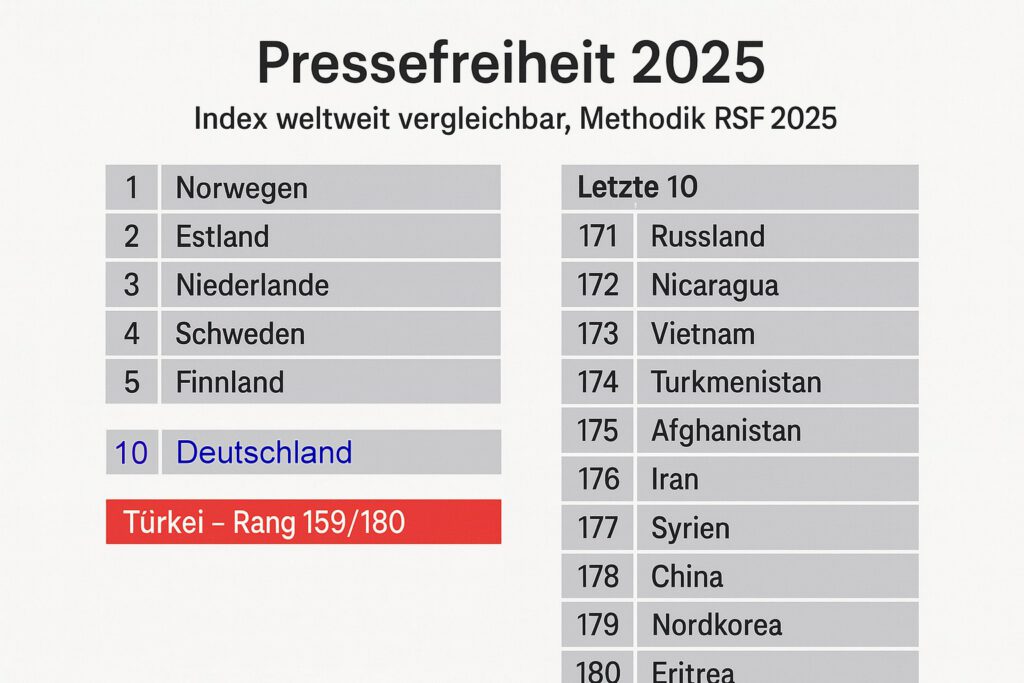 Index Pressefreiheit 2025
