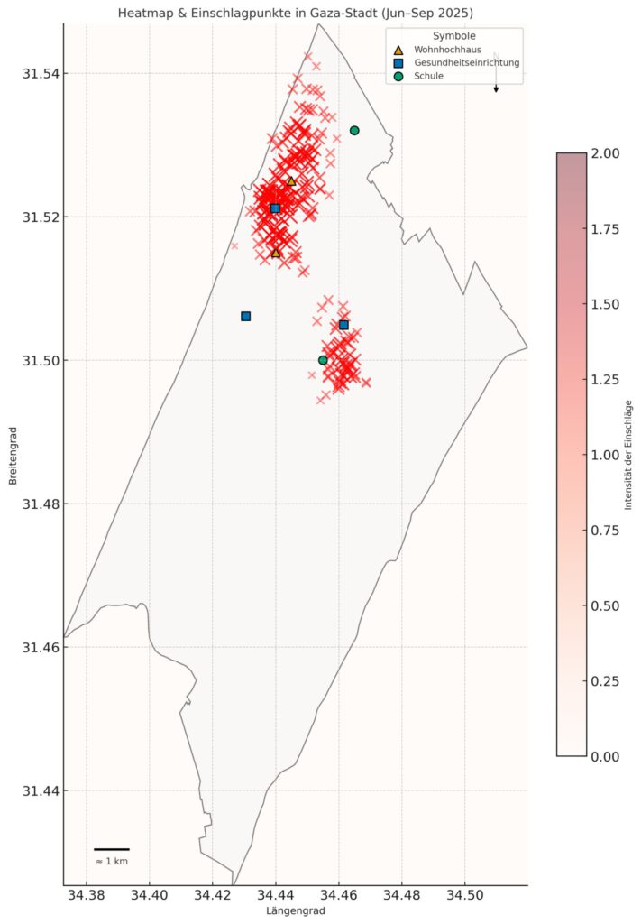 Israel Gaza Bombeneinschläge 2025