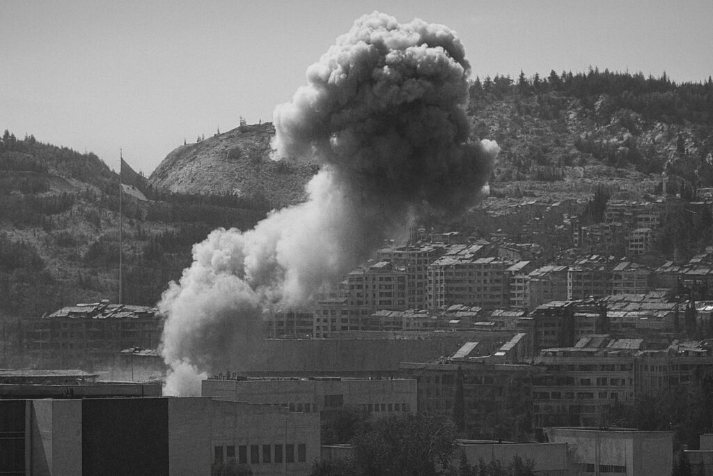 Syrien Israelischer Luftangriff Damaskus 2025