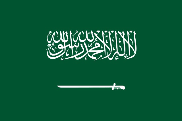 Flagge Saudi Arabien