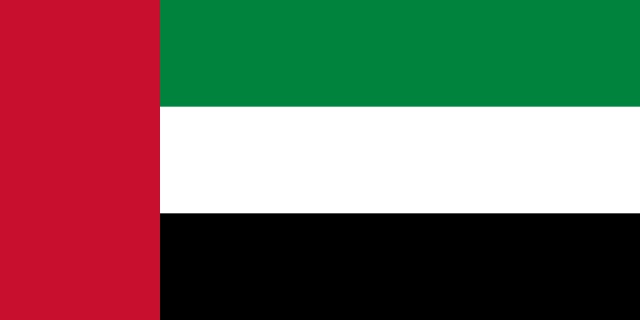 Flagge Vereinigte Arabische Emirate