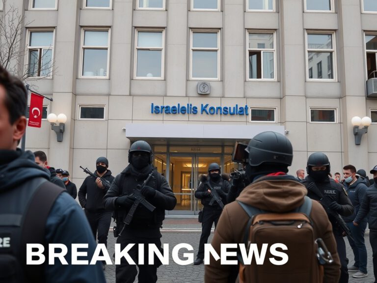 Angriff auf israelisches Konsulat in Istanbul: Ein Angreifer getötet