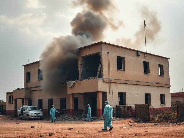 Drohnenangriff auf Krankenhaus im Sudan tötet zehn Menschen