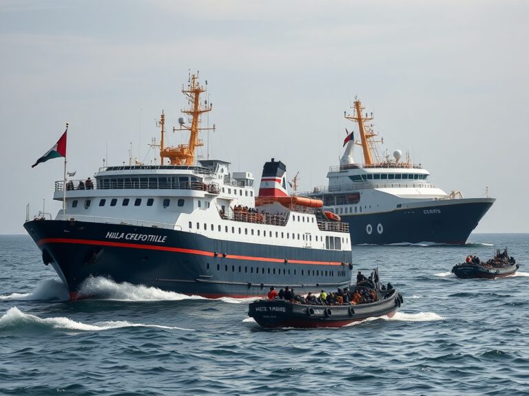 Französische Schiffe brechen nach Gaza auf, um Blockade zu durchbrechen